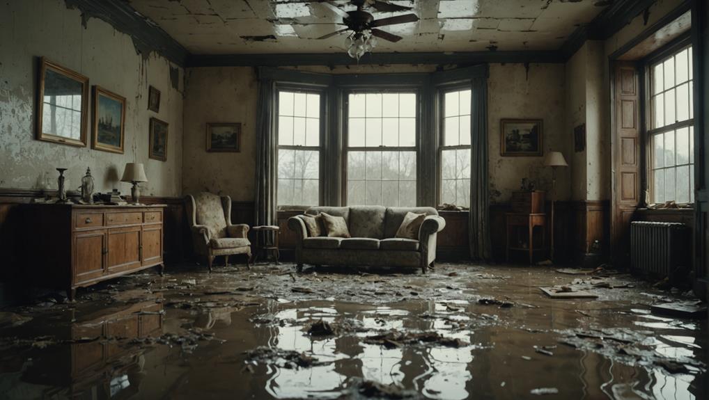 Flood damage restoration services in Conyers GA